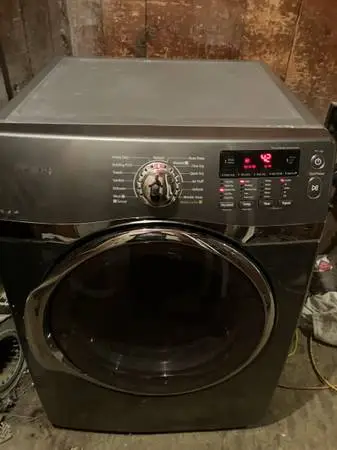 Glass front dryer guaranteed delivery is available