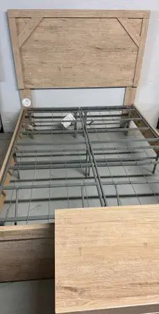 Full Size Bed and Nightstand