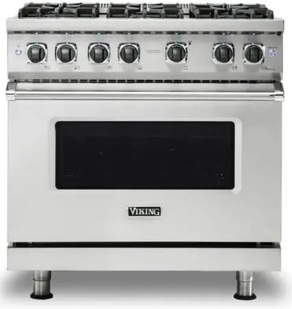 *Open Box* Viking 36” All Gas Range – 6 Burners