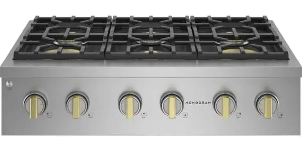 *Open Box* Monogram 36” Gas Rangetop – 6 Burners