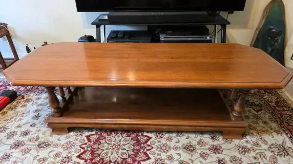 Ethan Allen Coffee Table heirloom maple
