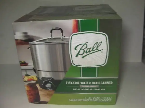 NEW unopened BALL electric water Bath Canner versatile multi-cooker