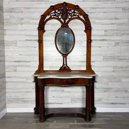 Antique Victorian Hall Tree *delivery available*
