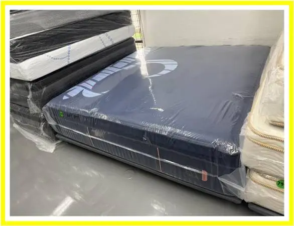 King Size Stearns & Foster Reserve Pillow Top Mattress & Box Bed