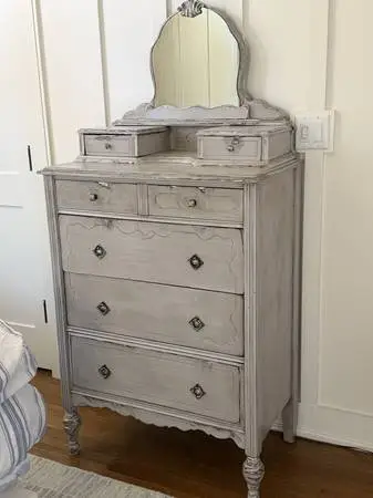 Boho Chic Dresser with Mirror