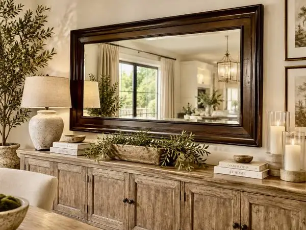 Z Gallerie Oversized Espresso Mirror – 80” x 38”!