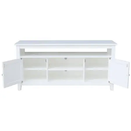 Moving Sale: Ramapo Solid Wood TV Stand for TVs up to 65