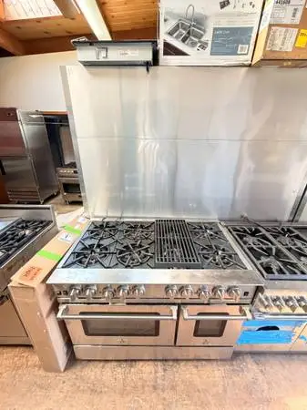 BlueStar Platinum 48-Inch Professional Gas Range – 8 Open Burners | D