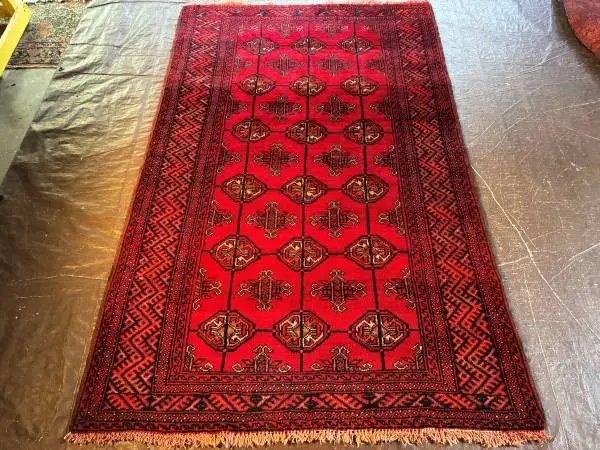 Afghan Rug, Turkman Moori