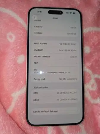 Unlocked iphone 15+