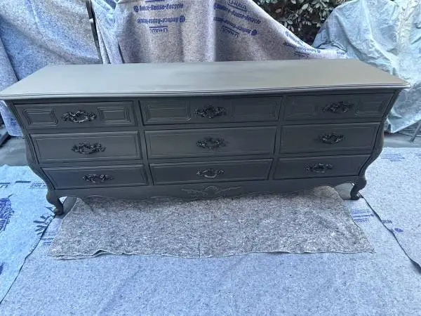 QUALITY WOODEN HIGH CAPACITY FRENCH DRESSER CAN DELIVER LOCAL IF NEEDED
