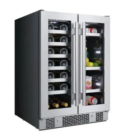 *Open Box* Avallon 24” Undercounter French Door Beverage Center