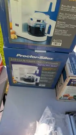 Proctor silex 2-12 cup automatic drip coffee maker A607A Brand new in