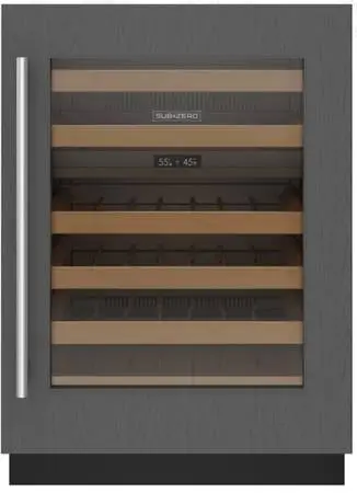 *Open Box* Sub-Zero 24” Undercounter Panel Ready Dual Zone Wine Cooler
