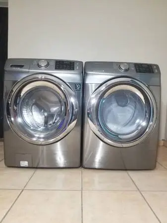 Samsung Washer And Electric Dryer Free Deliver And Install 6 Month Warranty