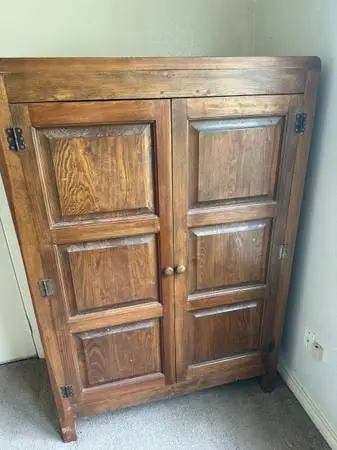 Beautiful wood cabinet