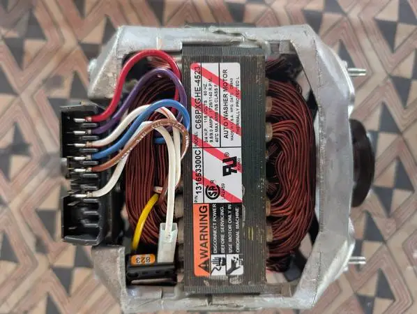 Frigidaire 2 speed tub drum drive motor