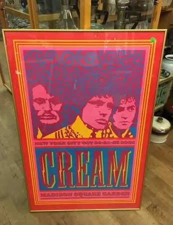 Vintage Cream Concert Poster 05 NY Madison Square Garden