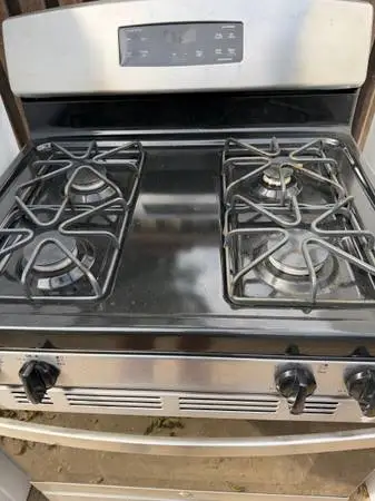 GE gas stove delivered