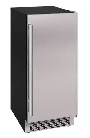*Open Box* Avallon 15” Built-in Clear Ice Maker w/ Drain Pump –56 lbs.Daily
