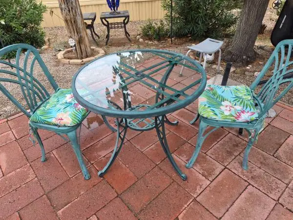 Bistro Patio Table and Chairs for Two