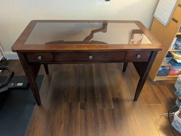 Desk with Drawers