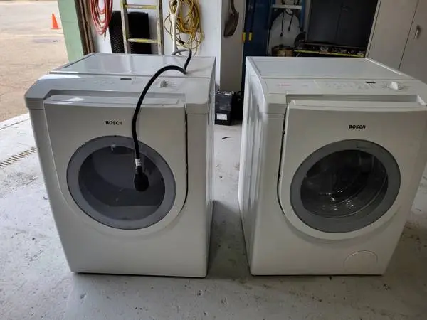 Washer and Dryer Bosch