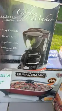 Continental Platinum coffee maker 4 cup brand new in the box