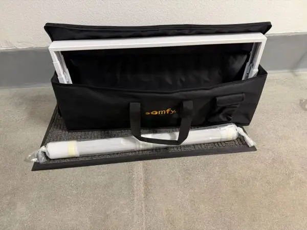 Somfy Motorized Pop-Up Shade Dealer Display Kit w/ Travel Bag