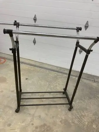 Rolling Clothing Rack