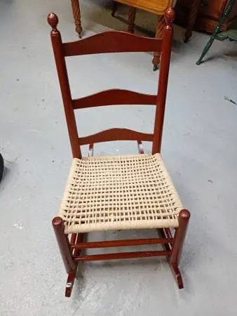 Nice mahogany rocking chair