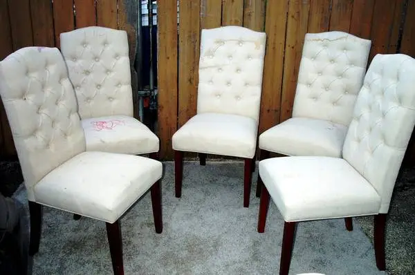 DINING ROOM CHAIRS Set Of 5 Kitchen Accent Chair Mauve Noble Seats