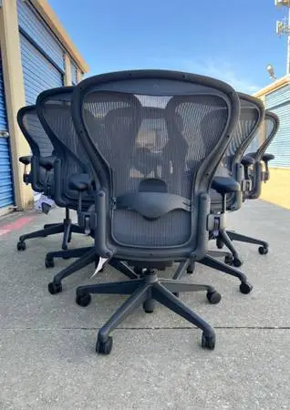 New Herman Miller aeron remastered ( size B) office chair/adjustable lumbar/full