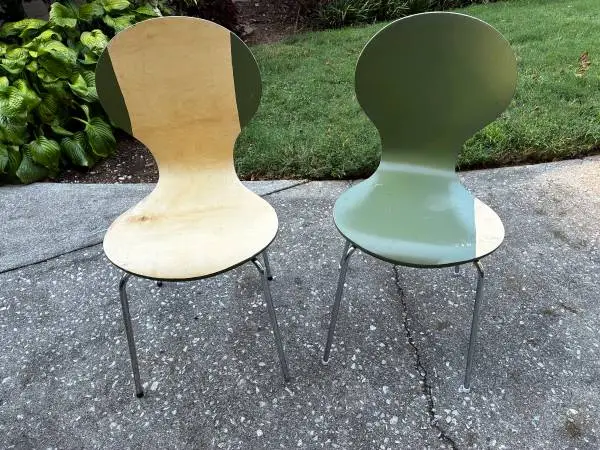 Modern design wooden chairs