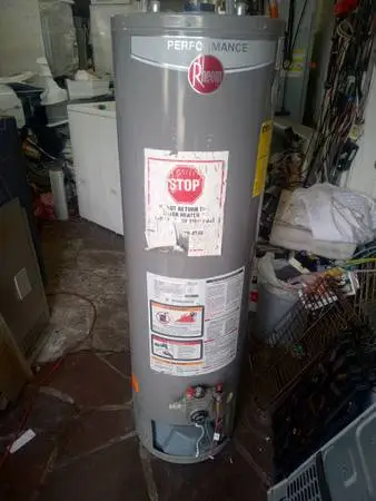 Rheem performance water heater 30 gallons gas