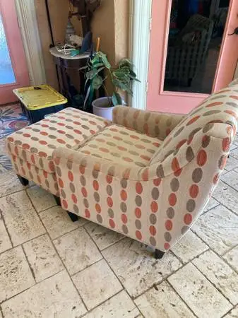 Chair and ottoman