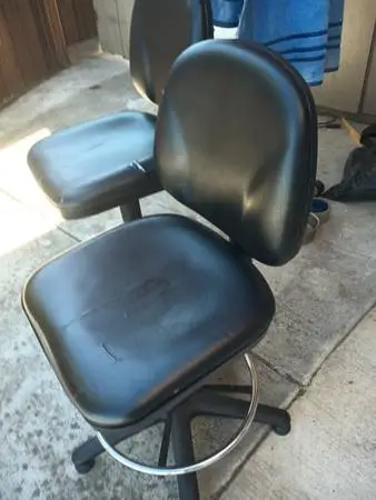 Leather office chair / Bar Stools