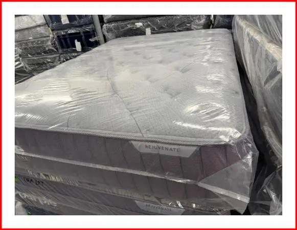 QUEEN SIZE PURPLE LUXE REJUVENATE MATTRESS & BOX SPRING BED SET