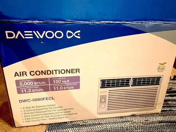 Air Conditioner 5000 BTU Daewoo DWC-0560FEC, Small