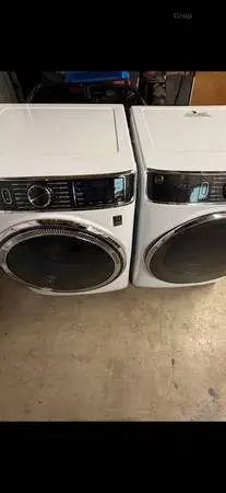 GE washer and electric dryer delivered and installed