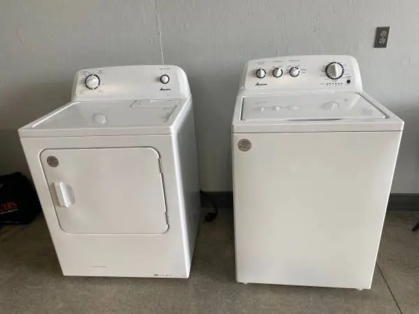 Amana Washer & Dryer Set – Excellent Condition – $650