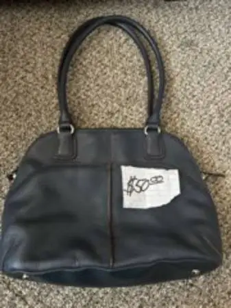 Vintage leather purse