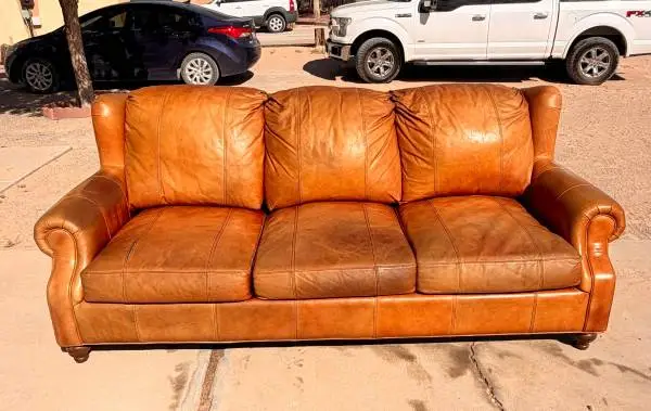 Leather Sectional / Couch