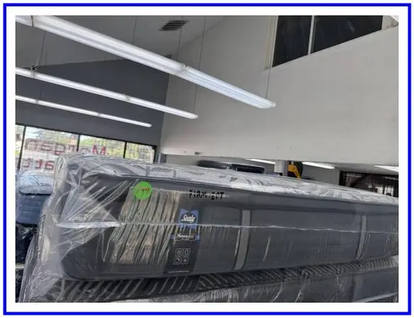 California King Size Sealy Plus Pillow Top Mattress & Box Bed