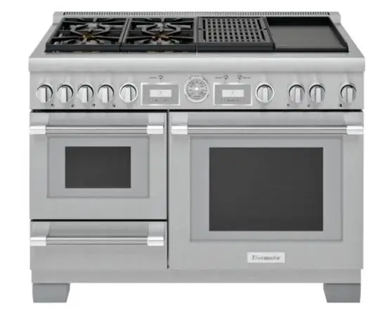 *Open Box* Thermador 48” Dual Fuel Range with Griddle/Grill + Steam Oven