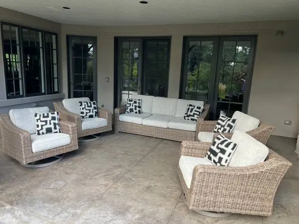 Patio COUCH and CHAIRS