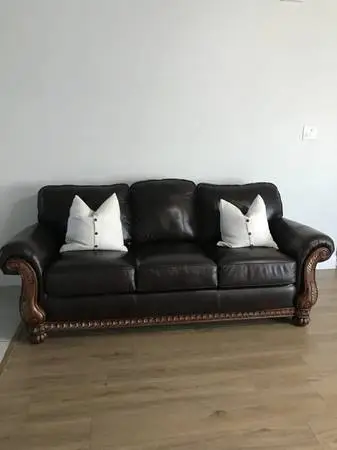Couch and lounge chair