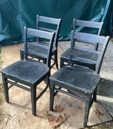 SET OF 4 CHAIRS “Styled by Phoenix “