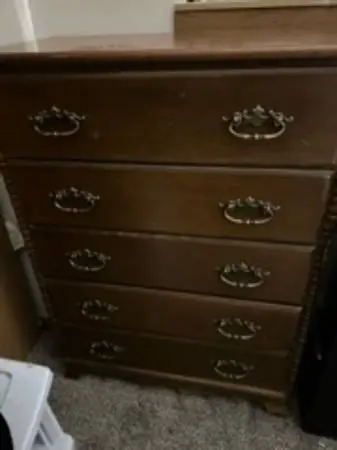 1950 lullaby 5 drawer dresser