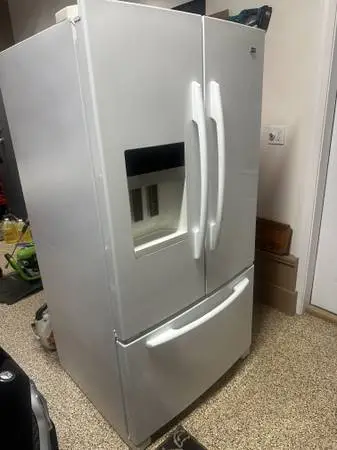 MAYTAG DOUBLE DOOR STAINLESS REFRIGERATOR